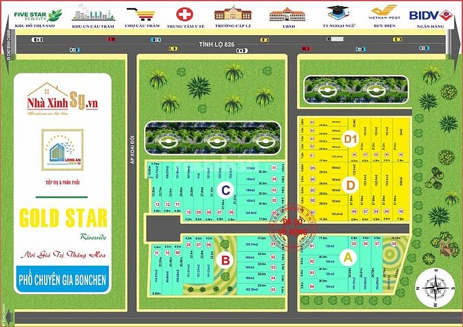 Dự án Gold Star Riverside Long Trạch, sổ đỏ trao tay, chỉ từ 9.4tr/m 55430308 Dự án Gold Star Riverside Long Trạch, sổ đỏ trao tay, chỉ từ 9.4tr/m
