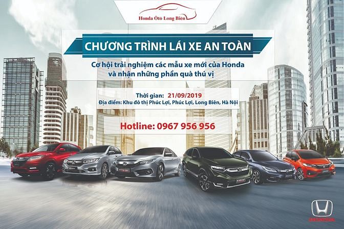 Honda Long Biên tổ chức chương trình hướng dẫn lái xe an toàn 55602039 Honda Long Biên tổ chức chương trình hướng dẫn lái xe an toàn
