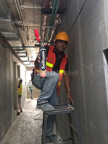 Keo bọt nở chống cháy cho tấm tường ACOTEC 55680309 Keo bọt nở chống cháy cho tấm tường ACOTEC