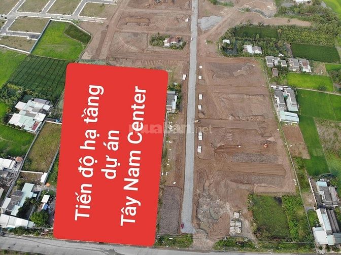 Dự án Tây Nam Center, tháng 4 giao nền, tháng 6 giao sổ, qui hoạch 1/5 58083451 Dự án Tây Nam Center, tháng 4 giao nền, tháng 6 giao sổ, qui hoạch 1/5