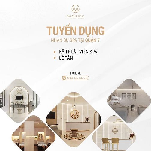 MsMi Clinic tuyển dụng tại quận 7 58107444 MsMi Clinic tuyển dụng tại quận 7