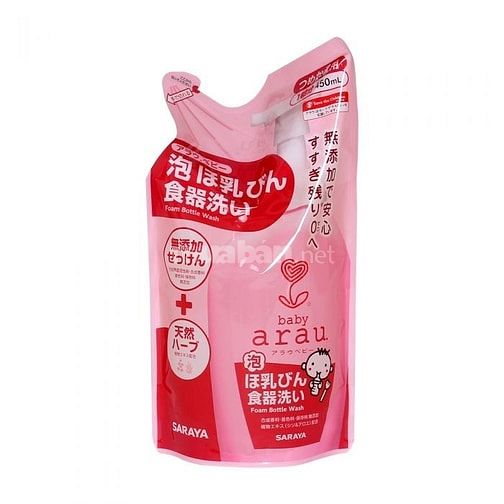 Nước rửa bình Arau Baby dạng túi 450ML 58153394 Nước rửa bình Arau Baby dạng túi 450ML