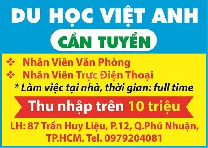 Cần tuyển nhân viên văn phòng và NV trực điện thoại 58140476 Cần tuyển nhân viên văn phòng và NV trực điện thoại