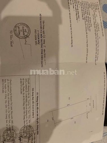 Bán đất mặt tiền đường nhựa 25x50m ngay xã Bình nhì, GCT TG 58191928 Bán đất mặt tiền đường nhựa 25x50m ngay xã Bình nhì, GCT TG
