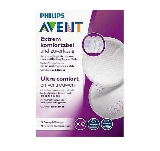 Miếng Lót Thấm Sữa Dùng 1 Lần Philips Avent (24 Miếng/ Hộp) 58293831 Miếng Lót Thấm Sữa Dùng 1 Lần Philips Avent (24 Miếng/ Hộp)