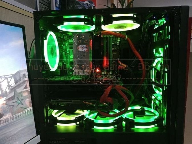 Thanh lý dàn nét 17 Máy. GIGA B365 i5-9400 R8Gb Màn 22 Led RX570 . 58292348 Thanh lý dàn nét 17 Máy. GIGA B365 i5-9400 R8Gb Màn 22 Led RX570 .