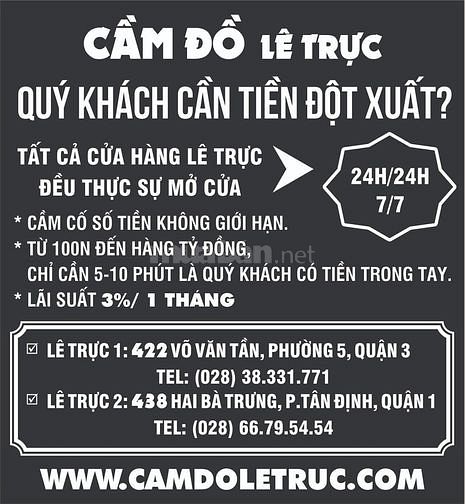 Cầm đồ Lê Trực chuyên cầm đồ với lãi suất tốt 58541737 Cầm đồ Lê Trực chuyên cầm đồ với lãi suất tốt