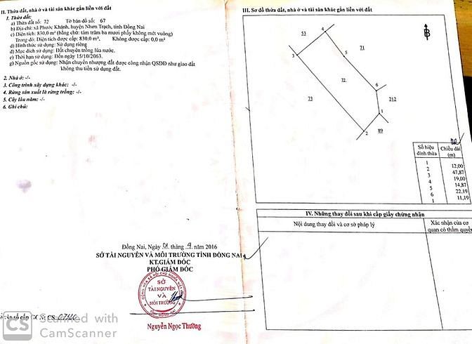 Sổ hồng sang tên ngay, 830m2 chỉ 830 triệu, ngay trung tâm Phướckhánh 58570168 Sổ hồng sang tên ngay, 830m2 chỉ 830 triệu, ngay trung tâm Phướckhánh