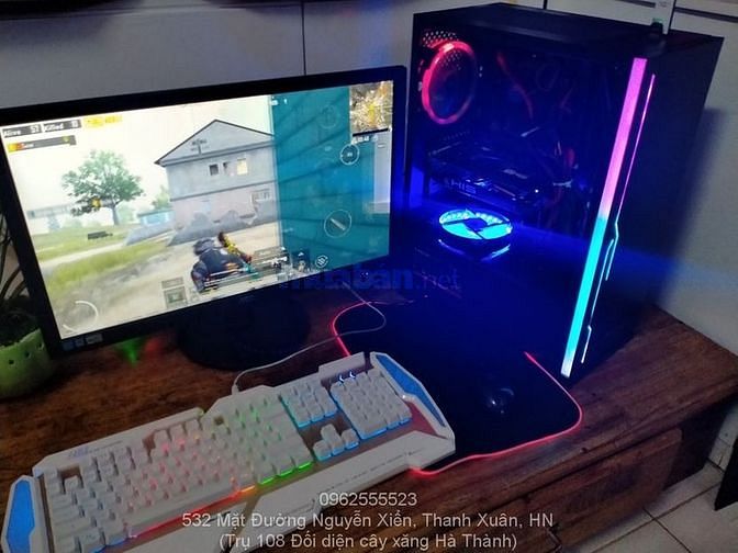 MSI H310 Core i3 R12Gb Màn 22 Led GTX1050Ti Psu X450 Bàn Ghế 58614167 MSI H310 Core i3 R12Gb Màn 22 Led GTX1050Ti Psu X450 Bàn Ghế