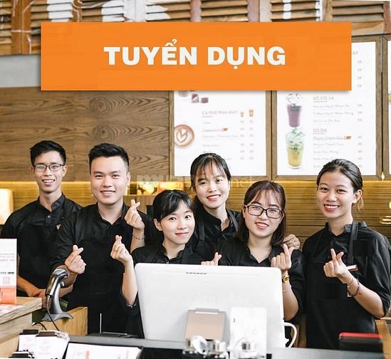 TCH tuyển nhân viên phục vụ, pha chế, thu ngân, đi làm ngay 58622407 TCH tuyển nhân viên phục vụ, pha chế, thu ngân, đi làm ngay