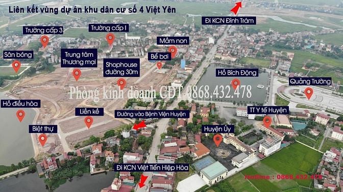 Bán đất nền trung tâm thị trấn Bích động, Việt Yên. Gía chỉ từ 1 tỷ/lô 58701408 Bán đất nền trung tâm thị trấn Bích động, Việt Yên. Gía chỉ từ 1 tỷ/lô