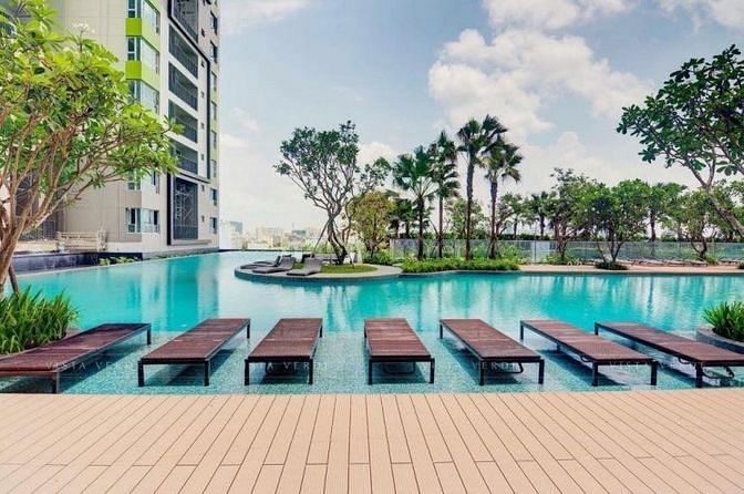 Cho thuê căn hộ Vista Verde 2PN NT đẹp mới giá 10tr/th