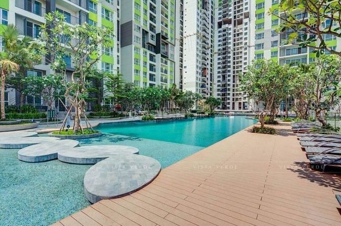 Cho thuê căn hộ Vista Verde 2PN NT đẹp mới giá 10tr/th