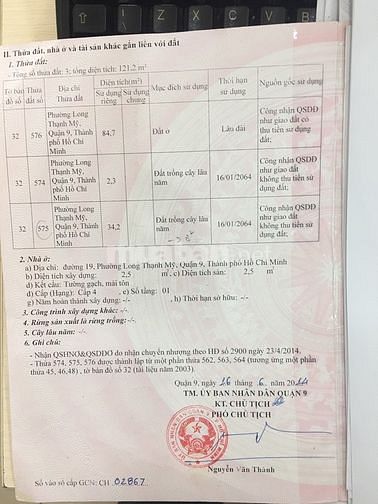 Chính chủ cần bán đất gần vincity 121m giá 34tr/m2