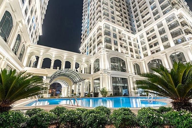 Em bán nhanh căn góc 3pn 100m2 tầng 16 ngay cạnh sân vườn cực đẹp