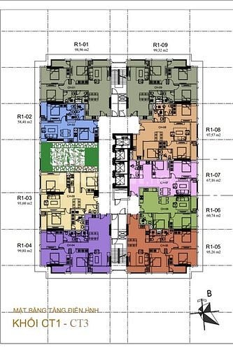 Em bán nhanh căn góc 3pn 100m2 tầng 16 ngay cạnh sân vườn cực đẹp