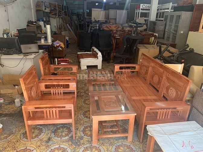 Thanh lý Bộ salon gỗ tự nhiên tồn kho giá rẻ 59150429 Thanh lý Bộ salon gỗ tự nhiên tồn kho giá rẻ