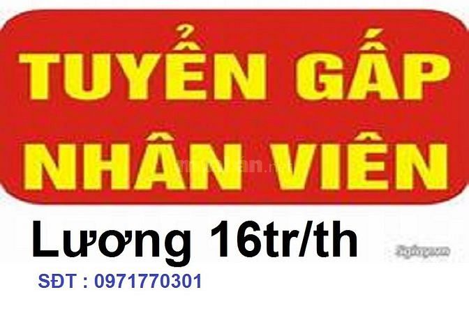 Tuyển Lao động phổ thông và lơ xe lương 16tr/ tháng 59198054 Tuyển Lao động phổ thông và lơ xe lương 16tr/ tháng