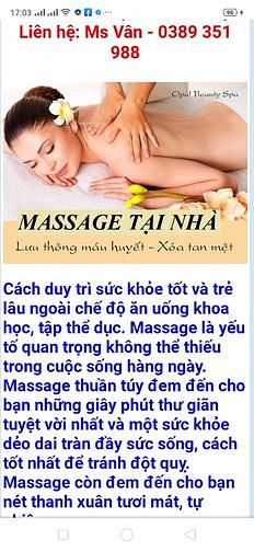 Massage Lành mạnh body & foot, trườm đá nóng, cạo gió giác hơi 59203576 Massage Lành mạnh body & foot, trườm đá nóng, cạo gió giác hơi