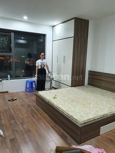 Combo giường và tủ kịch trần từ gỗ MDF phủ melamine 59234456 Combo giường và tủ kịch trần từ gỗ MDF phủ melamine