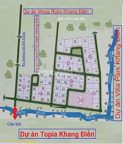 Bán đất dự án dòng sông xanh đường Bưng Ông Thoàn, Quận 9, sổ đỏ 59382501 Bán đất dự án dòng sông xanh đường Bưng Ông Thoàn, Quận 9, sổ đỏ