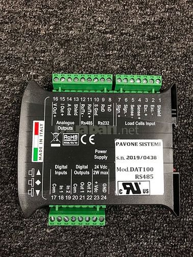 Đồng hồ cân DAT100 RS485 xuất xứ Pavone - Italy 59396201 Đồng hồ cân DAT100 RS485 xuất xứ Pavone - Italy