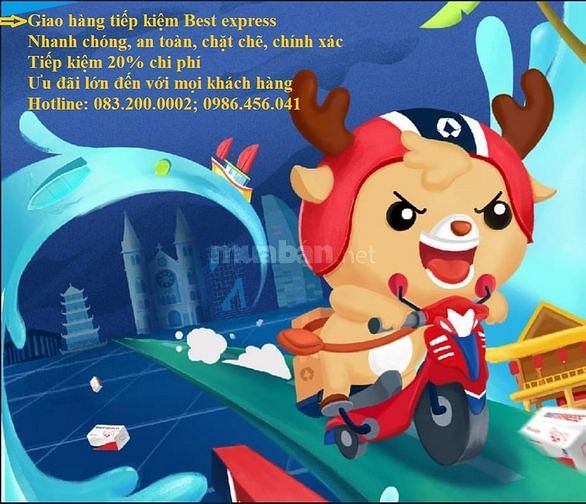 Giao hàng tiếp kiệm Best express Thăng Long 59403599 Giao hàng tiếp kiệm Best express Thăng Long