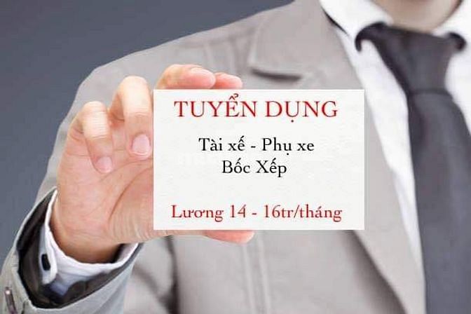 ( vung tau ) tuyển tài xế -phụ xe giao hàng và bốc xếp kho 59430596 ( vung tau ) tuyển tài xế -phụ xe giao hàng và bốc xếp kho