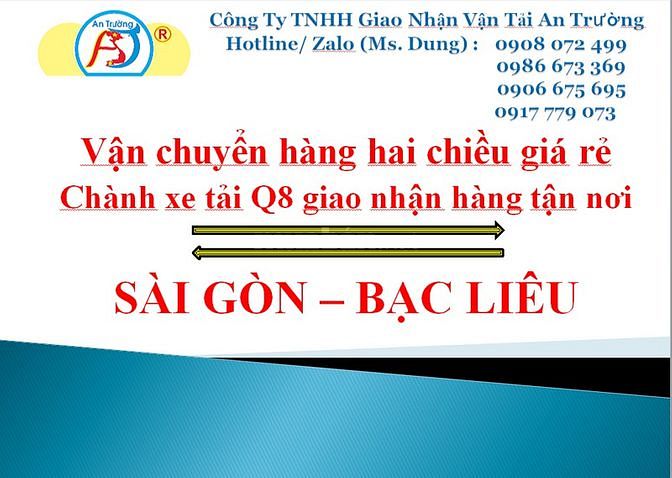 Nhận gởi hàng hóa từ Sài Gòn đi Bạc Liêu nhận tận nơi giao tại chỗ 59481826 Nhận gởi hàng hóa từ Sài Gòn đi Bạc Liêu nhận tận nơi giao tại chỗ