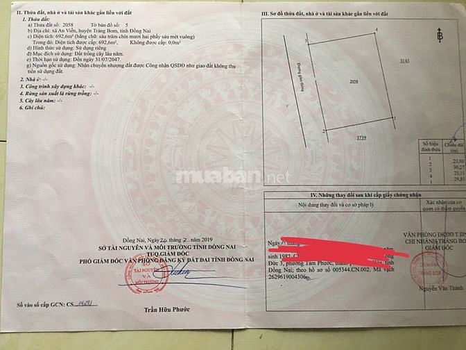 Bán gấp lô đất rộng 30m, dài 23m xã Viễn An Trảng Bom Đồng Nai 59474652 Bán gấp lô đất rộng 30m, dài 23m xã Viễn An Trảng Bom Đồng Nai