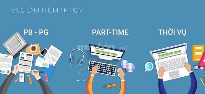 Bên mình cần 3 bạn làm part hoặc xoay ca 59514631 Bên mình cần 3 bạn làm part hoặc xoay ca