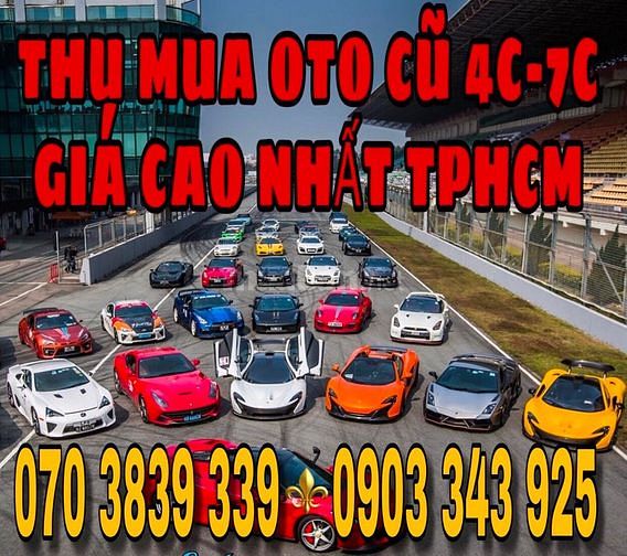Thu mua ô tô 4 chỗ - 7 chỗ giá cao nhất TP.HCM 59557618 Thu mua ô tô 4 chỗ - 7 chỗ giá cao nhất TP.HCM
