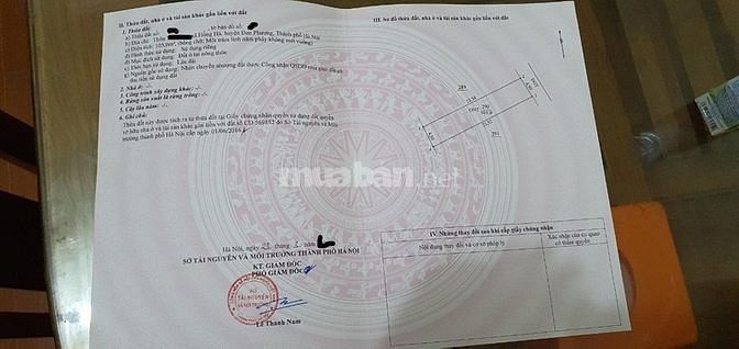 Bán 105m2 đất thổ cư xã Hồng Hà, giá 8tr/m2 (840tr) 59729001 Bán 105m2 đất thổ cư xã Hồng Hà, giá 8tr/m2 (840tr)
