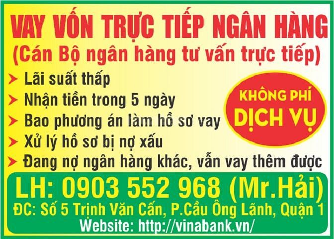 Cán Bộ ngân hàng tư vấn vay vốn trực tiếp Ngân Hàng, 5 ngày nhận tiền 58215085 Cán Bộ ngân hàng tư vấn vay vốn trực tiếp Ngân Hàng, 5 ngày nhận tiền