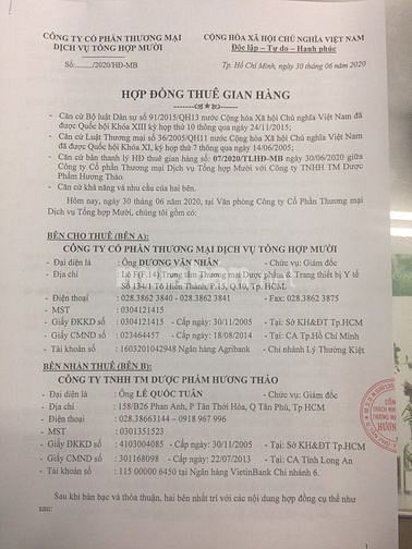 CTY Chúng tôi cần cho thuê hoặc sang lại 2 gian hàng 59796465 CTY Chúng tôi cần cho thuê hoặc sang lại 2 gian hàng