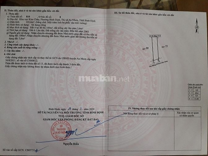 Bán lô đất Tổ 2 Kim Châu- P. Bình Định- Thị xã An Nhơn- Gía rẻ 59802435 Bán lô đất Tổ 2 Kim Châu- P. Bình Định- Thị xã An Nhơn- Gía rẻ