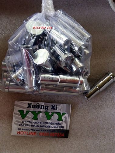 Xi mạ kẽm trắng chất lượng uy tín Kv HCM.Gia 5k.kg. Bảo hành. Xe giao