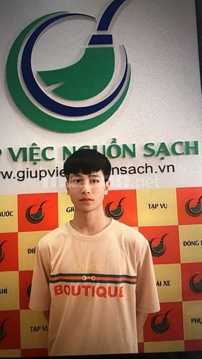 Em Nam 20 tuổi, Tìm việc bưng bê , order 60042499 Em Nam 20 tuổi, Tìm việc bưng bê , order