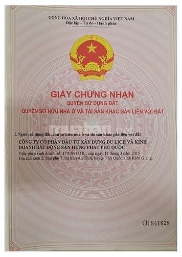 Bán nhà mặt đường An Thới có sổ hồng sở hữu lâu dài 60070713 Bán nhà mặt đường An Thới có sổ hồng sở hữu lâu dài