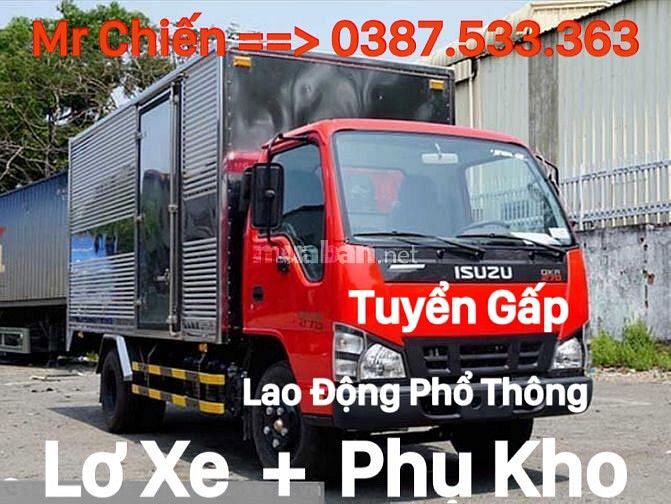 TÂN BÌNH : Cần gấp Nam Lơ Xe Tải và Phụ Kho Bốc Xếp Lương Cao 60278036 TÂN BÌNH : Cần gấp Nam Lơ Xe Tải và Phụ Kho Bốc Xếp Lương Cao