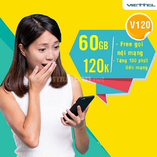 Sim khuyến mãi khủng V120, 6V120, 12V20 60416822 Sim khuyến mãi khủng V120, 6V120, 12V20