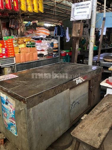 Chính Chủ Cần Bán Sạp Bên Trong Chợ Hà Thân Đường Triệu Việt Vương