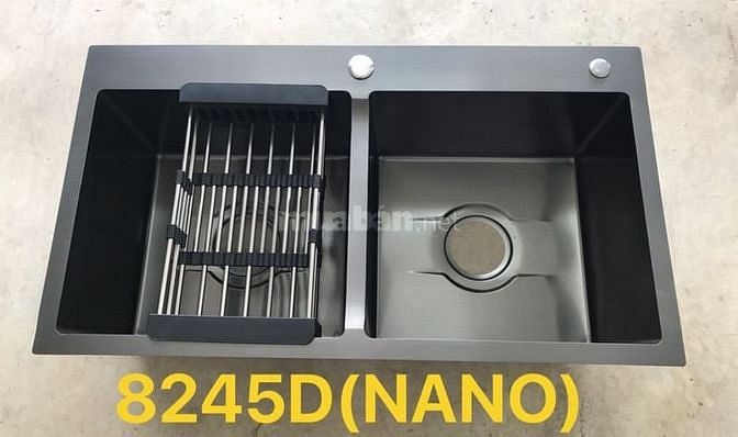 Chậu rửa chén inox 304 phủ nano 60565103 Chậu rửa chén inox 304 phủ nano