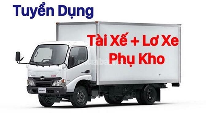 Tuyển Gấp Nam Tài Xế Lơ Xe và Phụ Bốc Xếp Kho 58327082 Tuyển Gấp Nam Tài Xế Lơ Xe và Phụ Bốc Xếp Kho
