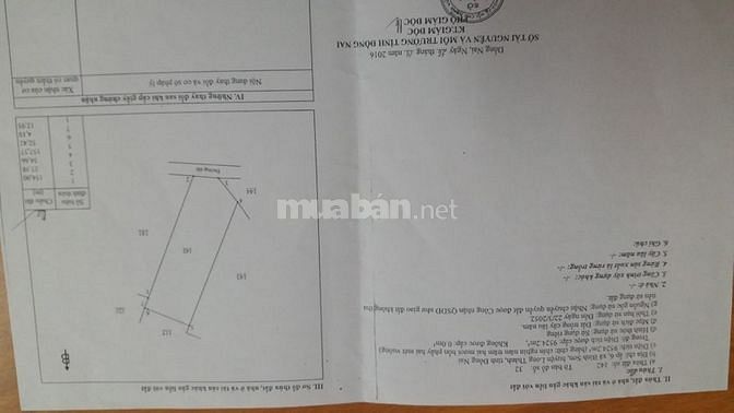 Cần bán gấp đất khu tái định cư sân bay Long Thành 60829730 Cần bán gấp đất khu tái định cư sân bay Long Thành