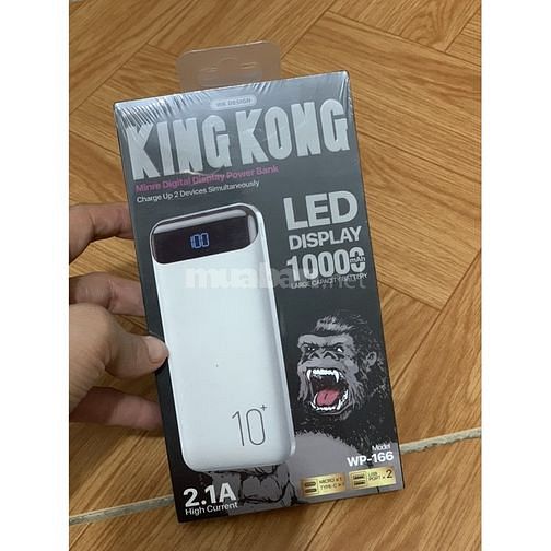 Sạc Dự Phòng WP-161 Chính Hãng Sạc Nhanh, Pin Chuẩn Mới 100%