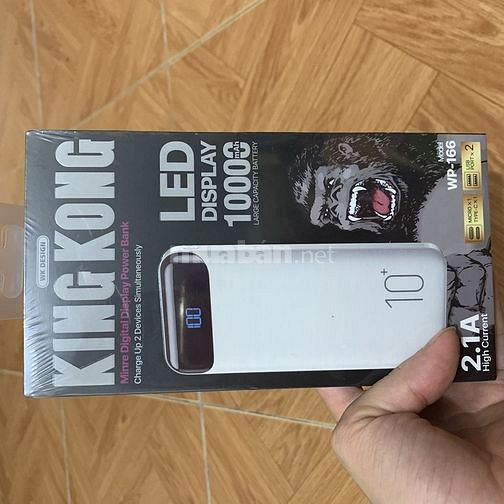 Sạc Dự Phòng WP-161 Chính Hãng Sạc Nhanh, Pin Chuẩn Mới 100%