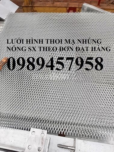 Bán Lưới hình thoi 20x40, 30x60, Lưới mắt cáo trang trí 20x50 mới 100%