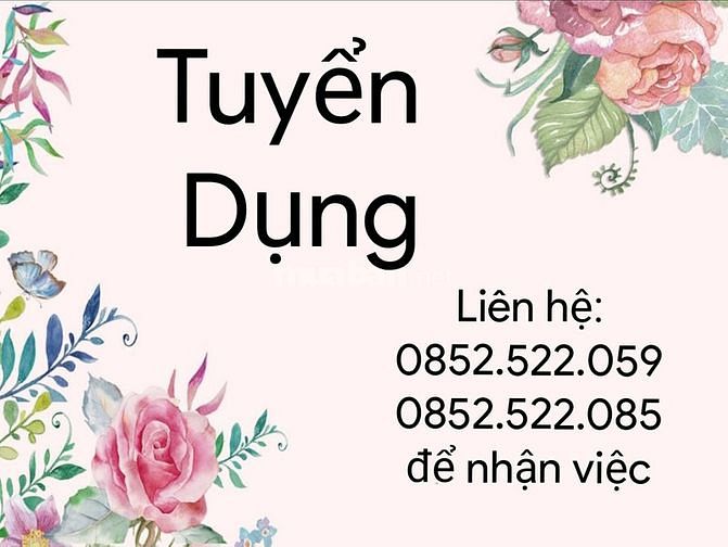 Tuyển nam nữ ,bán hàng giờ hành chánh 56801954 Tuyển nam nữ ,bán hàng giờ hành chánh