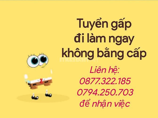 Có ca giờ hành chính ( ưu tiên có con nhỏ ) 61328476 Có ca giờ hành chính ( ưu tiên có con nhỏ )